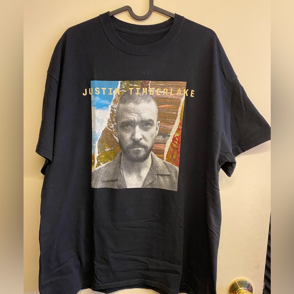 Mens XL Just Timberlake The Man of the Woods Tour 2018/2019 Merch Tee T-Shirt